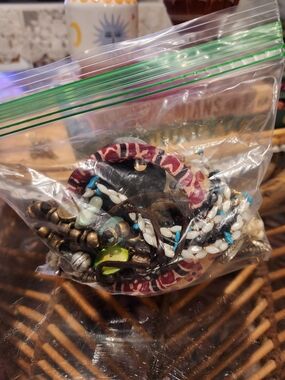 Boho Mixed Beaded Bracelets Stack - Multicolor